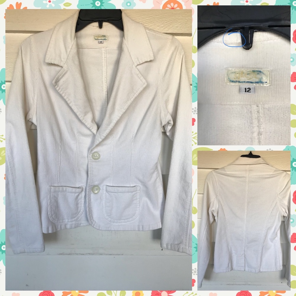 White blazer